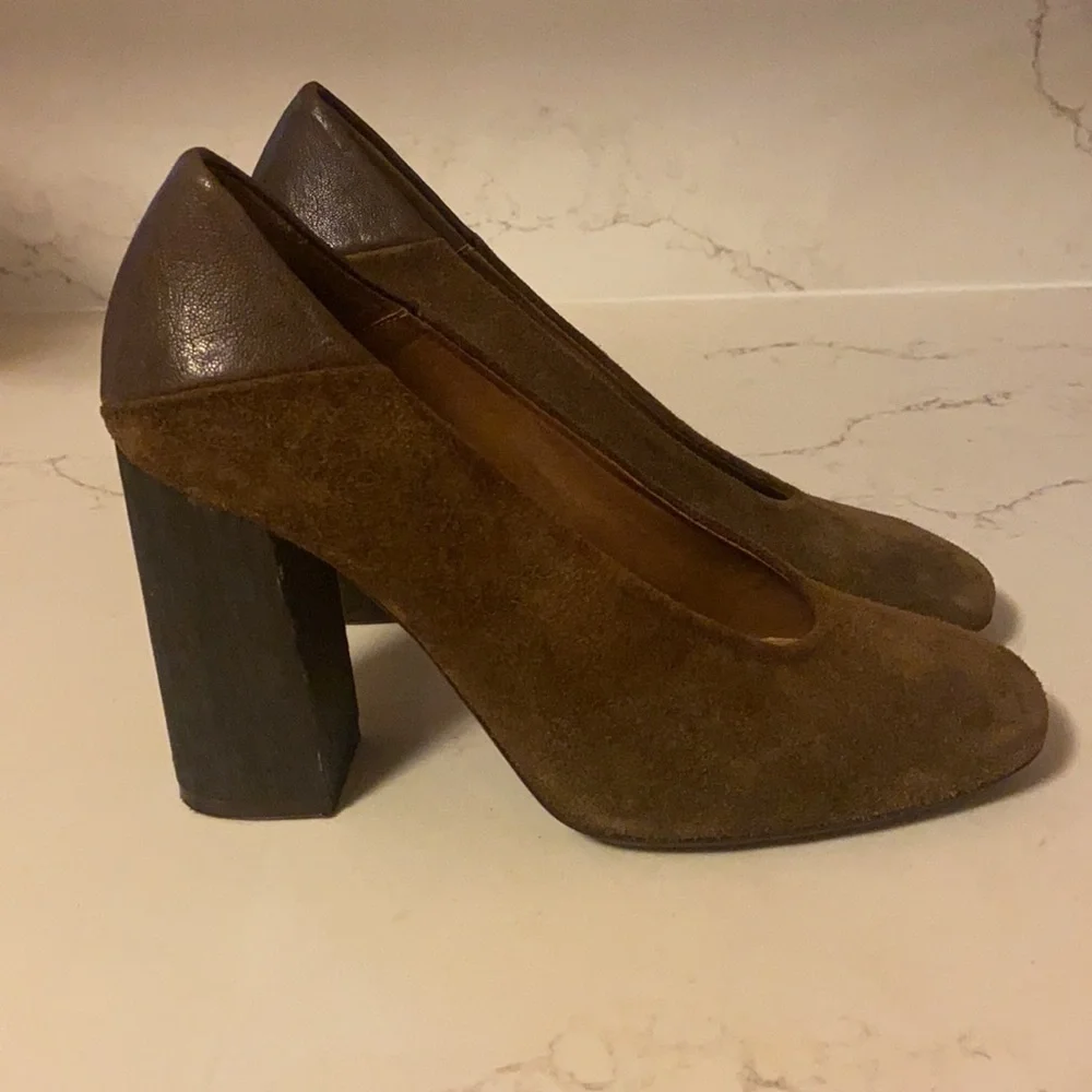 Free People Heart Block Heels